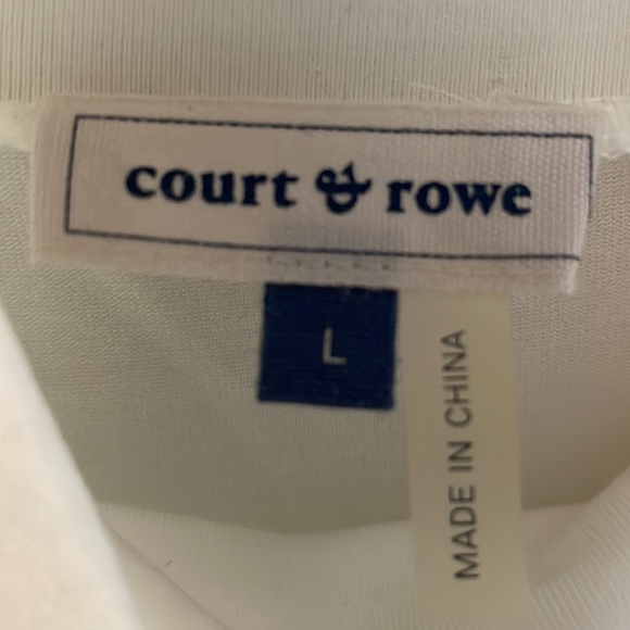 Court & Rowe sleeveless turtleneck top off white - Picture 4 of 5